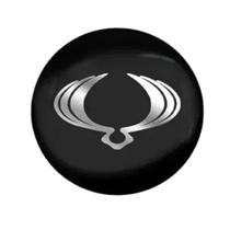 Emblema Chave Ssangyong Alumínio 14 Mm