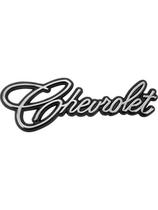 Emblema Chevrolet Cromado Manuscrito Retrô