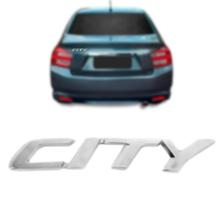 Emblema (city) honda city 09/14 cromado Emblema (city) honda city 09/14 cromado