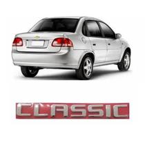Emblema Classic Cromado Tampa Traseira 2008/2016