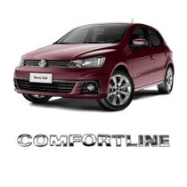 Emblema Comfortiline Cromado Gol/Voyage/Fox/Polo