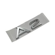 Emblema Cromado 3D Preto Para Carro, Adesivo Com Letras E Nome Para A3 A1 A2 A4 A6 A7 A8 A5,