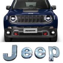 Emblema cromado capo jeep renegade mopar original