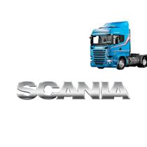 Emblema Cromado da Grade Compatível com Scania G/R S5 Moderno