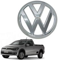 Emblema Cromado Grade Frontal Saveiro G6 2013 2014 2015 2016 Original Emblema Cromado Grade Frontal Saveiro G6 2013 2014 2015 2016 Original
