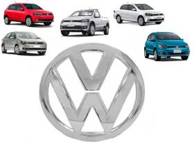 Emblema Cromado Grade Radiador Gol Voyage Fox Saveiro G6