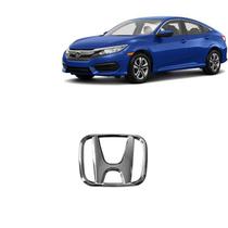 Emblema da Frente New Civic EXR 2012 a 2016 Encaixe