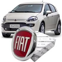 Emblema Da Grade Dianteira Fiat Punto 2013 2017 Original