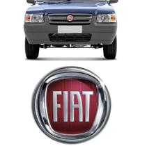 Emblema da Grade do Fiat Uno Mille 2004 a 2012