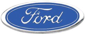 Emblema Da Grade Ford Oval Azul Pick-up