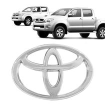 Emblema Da Grade Hilux Srv SW4 2005 / 2015 Cromado