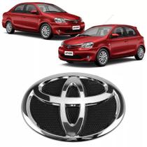 Emblema da Grade Toyota Etios 2012 a 2020 - Plástico ABS