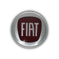 Emblema de Alumínio Para Volantes Fiat 55 MM diâmetro