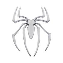 Emblema de Aranha 3D em Metal Cromado para Carro - Adesivo Universal