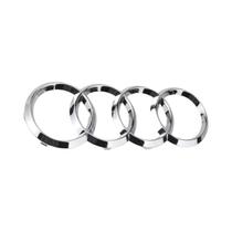 Emblema De Carro Em ABS Preto Cromado Com 4 Anéis Para Audi A3 A4 A5 A6 A7 A1 Q2 Q3 Q5 Q7 Q8 TT Emblema De Carro Em ABS Preto Cromado Com 4 Anéis Para Audi A3 A4 A5 A6 A7 A1 Q2 Q3 Q5 Q7 Q8 TT