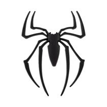 Emblema De Carro Em Metal 3D Com Logo De Aranha, Adesivo Cromado Universal Para Decoração De Estilo