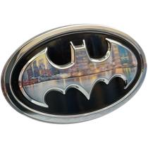 Emblema de carro Emblemas de fãs Batman 1989 Oval Bat Symbol 3D