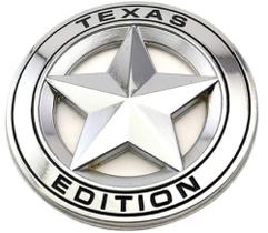 Emblema de carro GO-UPP 3D Metal Texas Edition Star Emblema de carro GO-UPP 3D Metal Texas Edition Star