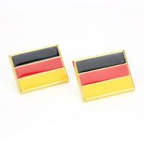 Emblema de lapela, bandeira da Alemanha, retangular, 16x20cm - Alloy