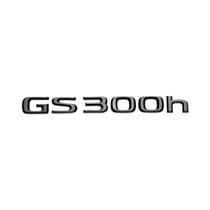 Emblema De Letras 3D Em Cromo Preto Para Lexus Série GS GS200t GS250 GS300 GS400 GS460 GS450h