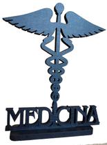 Emblema De Mesa Símbolo Profissão Medicina Formatura