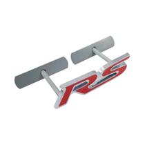 Emblema De Metal 3D Com Logotipo RS Para Honda Civic, City, Fit, Jazz, Shuttle, Adesivo Para Grade