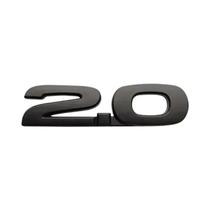 Emblema De Metal 3D Cromado Preto Para Para-lama De Carro, Letras 2.0 2.5, Adesivo De Emblema Emblema De Metal 3D Cromado Preto Para Para-lama De Carro, Letras 2.0 2.5, Adesivo De Emblema