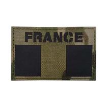 Emblema De Moral Da Bandeira Francesa, Patch Bordado, Adesivo Tático Militar Reflexivo Infravermelho