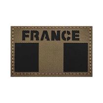 Emblema De Moral Da Bandeira Francesa, Patch Bordado, Adesivo Tático Militar Reflexivo Infravermelho