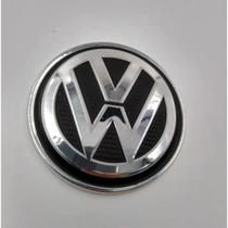 Emblema De Volante Vw Metal Alumínio 55mm Diâmetro