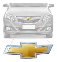 Emblema Dianteiro Adesivo Alto Relevo Gravata Grade Frontal Chevrolet Agile