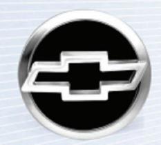 Emblema Dianteiro Corsa Classic 2003 a 2008 Millenium Preto