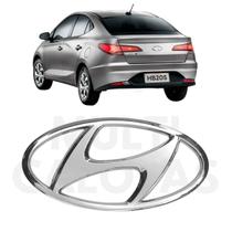 Emblema Dianteiro Hyundai HB20S 2020 2021 Original Cromado