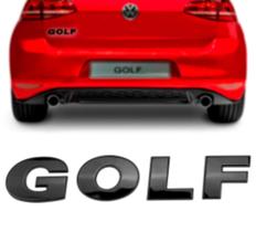 Emblema do porta malas (golf) vw golf 15/ black piano Emblema do porta malas (golf) vw golf 15/ black piano