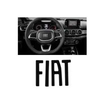 Emblema do Volante Letreiro (FIAT) Black Piano Argo Cronos Toro Pulse Fastback