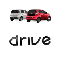 Emblema Drive Uno Mobi2017 A 2021 Preto