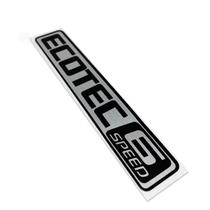 Emblema Ecotec 6 Speed S10 2015/ Adesivo Tampa Traseira