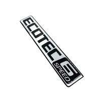Emblema Ecotec 6 Speed Sonic 12/14 Adesivo Traseiro Resinado Emblema Ecotec 6 Speed Sonic 12/14 Adesivo Traseiro Resinado