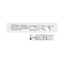 Emblema Em ABS 3D Para Capô Frontal Do Range Rover, Adesivo De Letras Evoque Sport HSE SE V8