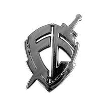 Emblema Fe Linha Evochrome Cromado Universal Nk-1320519 Emblema Fe Linha Evochrome Cromado Universal Nk-1320519