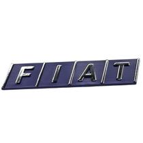 Emblema Fiat Fundo Azul Porta-Malas (azul) 12X2,5CM 6005260 - 1115
