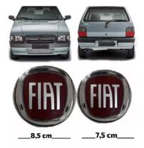Emblema Fiat Grade + Porta Mala Uno Fire 2004 A 2013