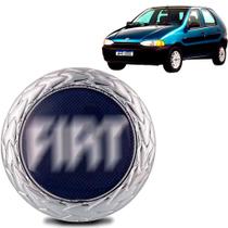 Emblema Fiat Palio Brava Marea 02 A 04 Grade Com Parafuso