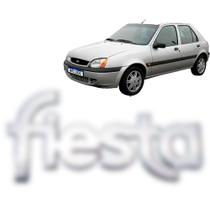 Emblema Fiesta 1996 A 2006 Fundo Preto Cromado Emblema Fiesta 1996 A 2006 Fundo Preto Cromado