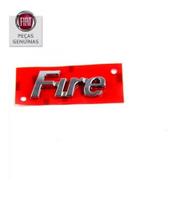 Emblema Fire Tampa Traseira Fiat Doblo Original 46792656