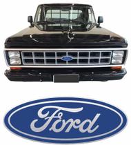 Emblema Ford F1000 75/92 Adesivo Frontal Grade Resinado