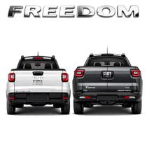 Emblema Freedom Tampa Traseira Toro Nova Strada Cromado 13109 Emblema Freedom Tampa Traseira Toro Nova Strada Cromado 13109