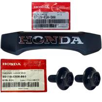 Emblema Frontal, Parafusos Titan 125 00 Á 04 Original Honda