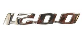 Emblema fusca 1200 em metal Emblema fusca 1200 em metal