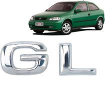 Emblema Gl Gm 1998 1999 2000 a 2002 Cromado